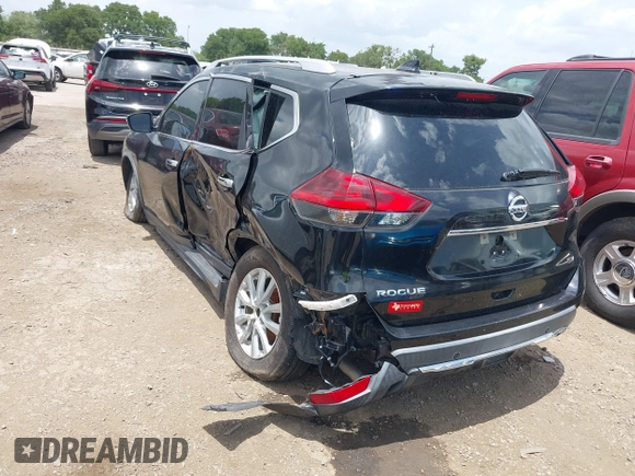 2019 Nissan Rogue SV with VIN KNMAT2MT2KP514826, listed as a IAAI auction lot 42657767 with 109,340 mi miles and . Bid and sale history available at DreamBid. Image 3.
