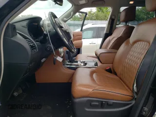 2019 Infiniti QX80 LUXE with VIN JN8AZ2NC6K9461067, listed as a Copart auction lot 61438343 with 105,102 mi miles. Bid and sale history available at carsss.com. Image 7.