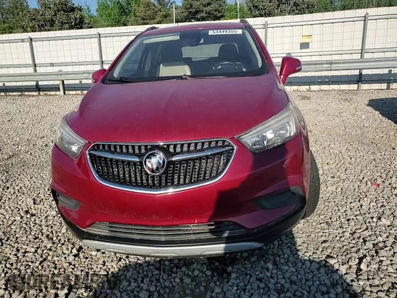 2018 Buick Encore Preferred with VIN KL4CJASB6JB540595, listed as a Copart auction lot 53449355 with 111,200 mi miles and Salvage Title. Bid and sale history available at carsss.com. Image 12.