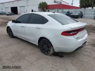 2013 Dodge Dart SXT with VIN 1C3CDFBA6DD154919, listed as a IAAI auction lot 41645795 with 1 mi miles. Bid and sale history available at carsss.com. Image 3.