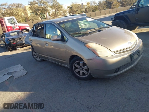 2005 Toyota Prius with VIN JTDKB20U453040279, listed as a IAAI auction lot 41335444 with 204,689 mi miles and . Bid and sale history available at DreamBid. Image 1.