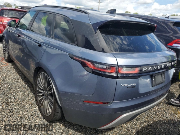 2019 Land Rover Range Rover Velar S with VIN SALYB2FV7KA215666, listed as a Copart auction lot 74099044 with Not provided miles and Non repairable. Bid and sale history available at DreamBid. Image 2.
