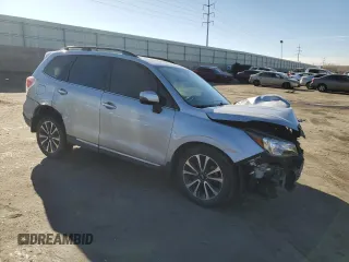 2018 Subaru Forester Touring with VIN JF2SJGWC4JH550192, listed as a Copart auction lot 45810505 with 0 mi miles and Salvage Title. Bid and sale history available at carsss.com. Image 4.