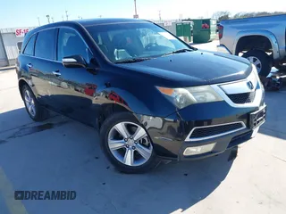 2013 Acura MDX with VIN 2HNYD2H20DH503077, listed as a IAAI auction lot 41652090 with 332,503 mi miles. Bid and sale history available at carsss.com. Image 1.