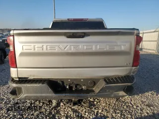 2021 Chevrolet Silverado 1500 LT with VIN 3GCUYDETXMG390420, listed as a Copart auction lot 42578225 with 30,745 mi miles and Non Repairable. Bid and sale history available at carsss.com. Image 6.
