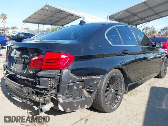 2013 BMW 5 Series 535i with VIN WBAFR7C57DC826801, listed as a IAAI auction lot 41979778 with 182,517 mi miles and . Bid and sale history available at DreamBid. Image 4.