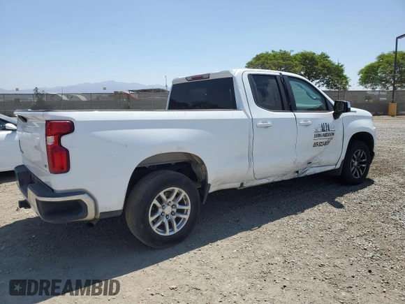 2020 Chevrolet Silverado 1500 LT with VIN 1GCVWCED6LZ184684, listed as a Copart auction lot 59085174 with 93,801 mi miles and Salvage Title. Bid and sale history available at DreamBid. Image 3.
