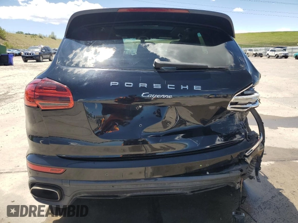 2017 Porsche Cayenne with VIN WP1AA2A24HKA84898, listed as a Copart auction lot 57349555 with 101,288 mi miles and Non repairable. Bid and sale history available at DreamBid. Image 6.
