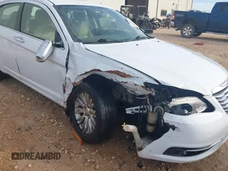 2012 Chrysler 200 Limited with VIN 1C3CCBCGXCN205796, listed as a IAAI auction lot 41482975 with 230,178 mi miles. Bid and sale history available at carsss.com. Image 6.