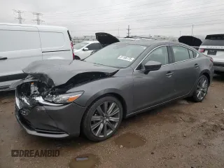 2020 Mazda 6 Touring with VIN JM1GL1VM3L1519033, listed as a Copart auction lot 51158775 with 55,366 mi miles and Salvage Title. Bid and sale history available at carsss.com. Image 1.