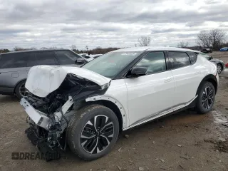 2024 Kia EV6 Wind with VIN KNDC3DLC6R5192221, listed as a Copart auction lot 47065825 with 12,887 mi miles and Non Repairable. Bid and sale history available at carsss.com. Image 1.