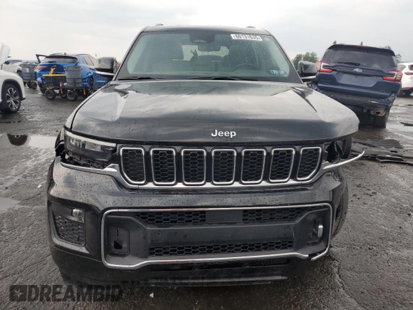 2022 Jeep Grand Cherokee Overland with VIN 1C4RJHDG0N8626912, listed as a Copart auction lot 60131635 with 39,147 mi miles and Salvage title. Bid and sale history available at DreamBid. Image 5.