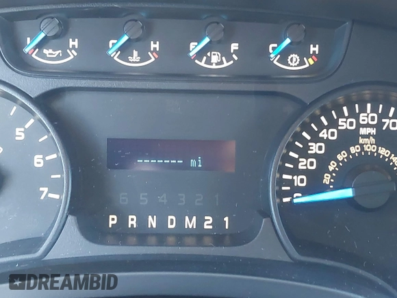 2014 Ford F-150 XL with VIN 1FTEX1CM5EKF92884, listed as a IAAI auction lot 41296929 with 1 mi miles. Bid and sale history available at carsss.com. Image 7.