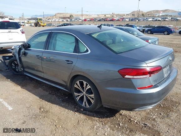 2021 Volkswagen Passat 2.0T SE with VIN 1VWSA7A39MC009031, listed as a IAAI auction lot 41138267 with 108,866 mi miles. Bid and sale history available at carsss.com. Image 3.
