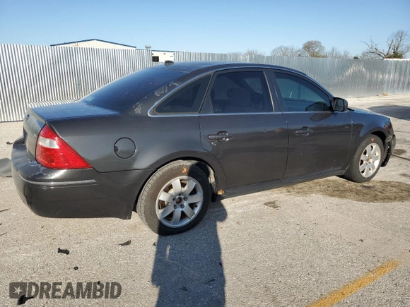 2007 Ford Five Hundred SEL z VIN 1FAHP24107G128517, wystawiony jako Copart lot #53248605 z przebiegiem 196 805 mil mil oraz Szkoda całkowita • Salvage title. Historia ofert i sprzedaży dostępna na DreamBid. Obrazek 3.