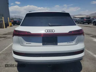 2021 Audi e-tron Premium Plus with VIN WA1LABGE3MB021582, listed as a Copart auction lot 54592203 with 20,377 mi miles. Bid and sale history available at carsss.com. Image 6.
