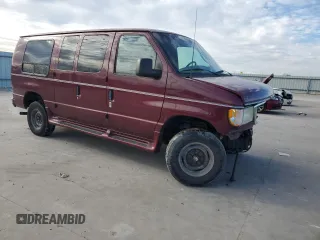 2003 Ford Econoline Cargo Recreational with VIN 1FDPE24L23HA30893, listed as a Copart auction lot 86729304 with 73,018 mi miles and Salvage Title. Bid and sale history available at DreamBid. Image 4.