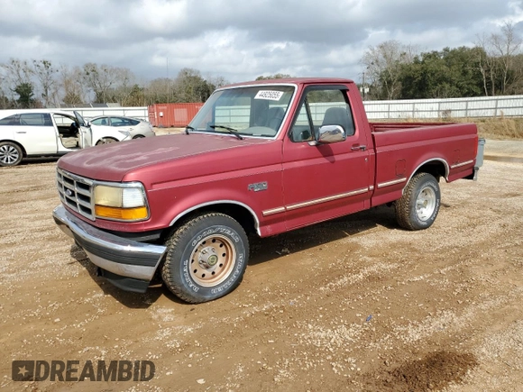 1995 Ford F-150 with VIN 1FTEF15N0SNA40406, listed as a Copart auction lot 44925055 with 146,462 mi miles and Clean Title. Bid and sale history available at carsss.com. Image 1.