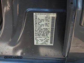2005 Nissan Pathfinder SE with VIN 5N1AR18U45C751529, listed as a IAAI auction lot 41009894 with 167,023 mi miles. Bid and sale history available at carsss.com. Image 9.