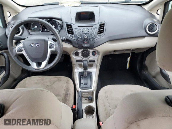 2017 Ford Fiesta SE with VIN 3FADP4BJ6HM134424, listed as a Copart auction lot 83703724 with Not Provided miles and Salvage Title. Bid and sale history available at DreamBid. Image 8.