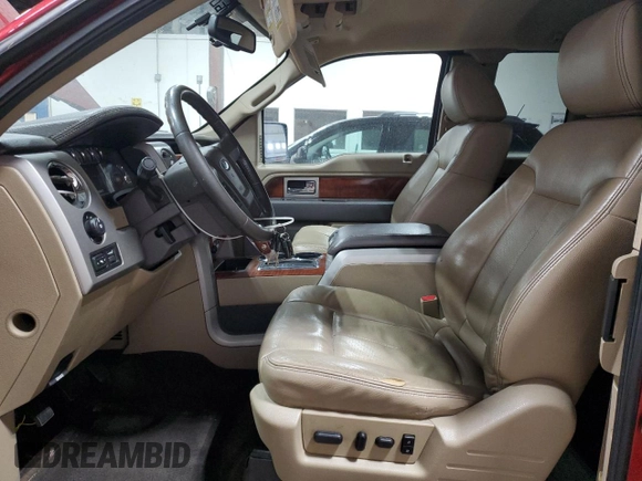 2010 Ford F-150 XL with VIN 1FTFX1EVXAFA21775, listed as a Copart auction lot 49798845 with 134,185 mi miles and Non Repairable. Bid and sale history available at carsss.com. Image 7.