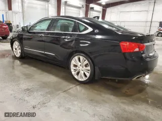 2015 Chevrolet Impala LTZ with VIN 2G1165S33F9102309, listed as a Copart auction lot 80719004 with 116,605 mi miles and Salvage Title. Bid and sale history available at carsss.com. Image 2.