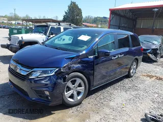 2019 Honda Odyssey EX-L with VIN 5FNRL6H78KB124346, listed as a IAAI auction lot 41977283 with 83,054 mi miles. Bid and sale history available at carsss.com. Image 17.