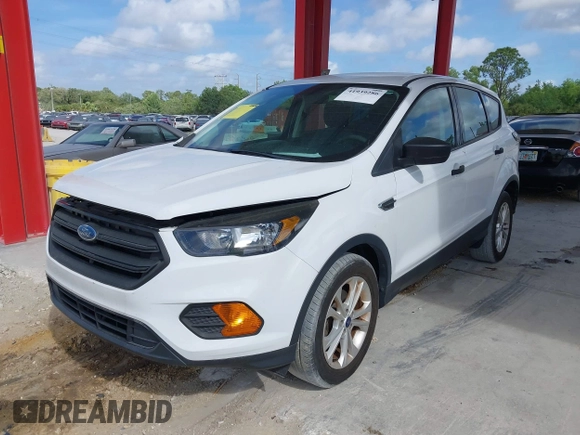 2018 Ford Escape S with VIN 1FMCU0F74JUB68106, listed as a IAAI auction lot 41939286 with 45,168 mi miles. Bid and sale history available at carsss.com. Image 18.