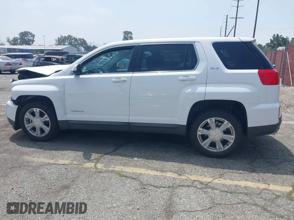 2017 GMC Terrain SLE with VIN 2GKALMEK2H6318433, listed as a IAAI auction lot 42174009 with 187,538 mi miles. Bid and sale history available at carsss.com. Image 14.