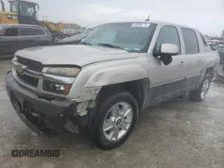2004 Chevrolet Avalanche Z71 with VIN 3GNEK12T74G189803, listed as a Copart auction lot 60808275 with 160,272 mi miles and Salvage title. Bid and sale history available at DreamBid. Image 1.