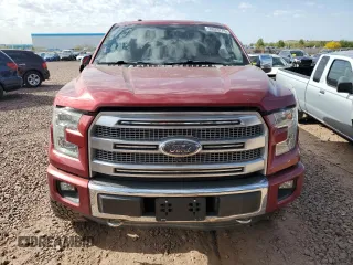 2015 Ford F-150 XLT with VIN 1FTEW1EG1FFB62046, listed as a Copart auction lot 50023775 with 88,135 mi miles and Salvage Title. Bid and sale history available at DreamBid. Image 5.