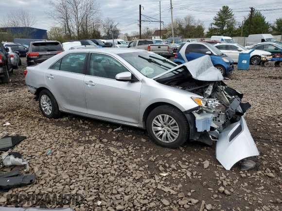 2014 Toyota Camry L with VIN 4T4BF1FK8ER414408, listed as a Copart auction lot 52514725 with 0 mi miles and Salvage Title. Bid and sale history available at carsss.com. Image 4.