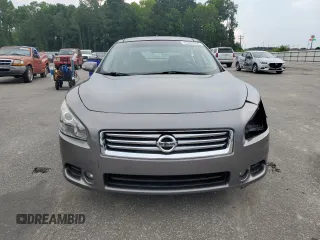 2014 Nissan Maxima S with VIN 1N4AA5AP5EC491610, listed as a Copart auction lot 62063895 with 80,812 mi miles and Salvage title. Bid and sale history available at DreamBid. Image 5.