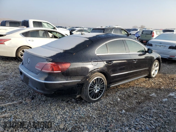 2014 Volkswagen CC R-Line with VIN WVWBP7AN0EE505098, listed as a Copart auction lot 83257454 with 91,108 mi miles and Salvage Title. Bid and sale history available at carsss.com. Image 3.
