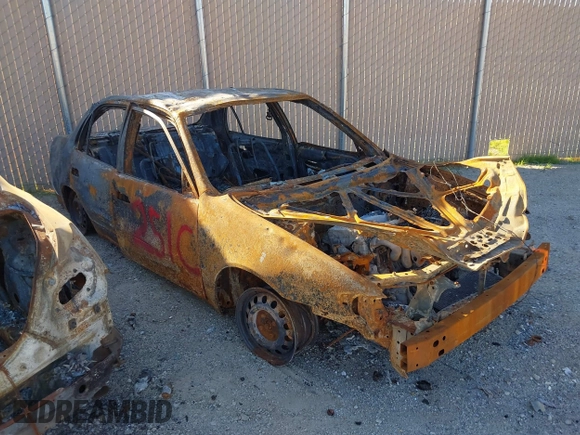 1999 Toyota Corolla VE z VIN 1NXBR12E4XZ178165, wystawiony jako IAAI lot #41367780 z przebiegiem Nie podano mil oraz . Historia ofert i sprzedaży dostępna na DreamBid. Obrazek 1.