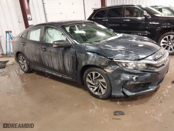 2016 Honda Civic Sedan EX with VIN 19XFC2F75GE250062, listed as a IAAI auction lot 41571552 with 82,992 mi miles. Bid and sale history available at carsss.com. Image 1.