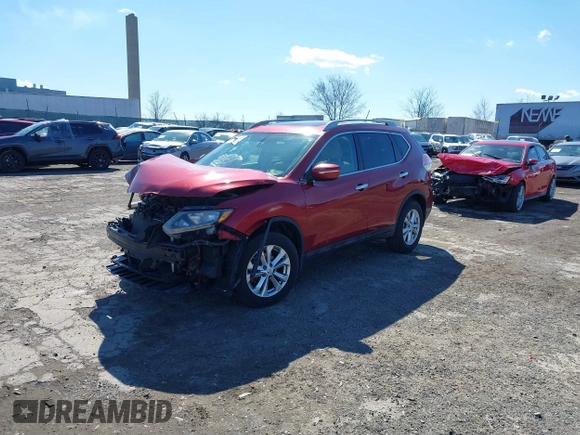 2015 Nissan Rogue SL with VIN 5N1AT2MT4FC921992, listed as a IAAI auction lot 41754087 with 211,116 mi miles. Bid and sale history available at carsss.com. Image 18.