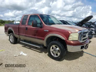 2005 Ford Super Duty F-250 XL with VIN 1FTSX21545EA06954, listed as a Copart auction lot 73829564 with 217,314 mi miles and Salvage Title. Bid and sale history available at carsss.com. Image 4.