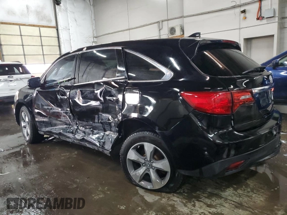 2015 Acura MDX с VIN 5FRYD4H25FB025134, выставлен на аукционе Copart как лот 44794715 с пробегом 101 994 миль миль и Списание • Salvage title. История ставок и продаж доступна на DreamBid. Изображение 2.