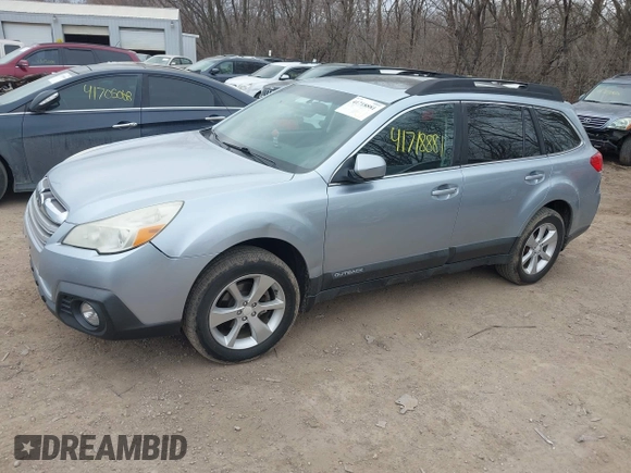 2013 Subaru Outback Premium with VIN 4S4BRCGC4D3281879, listed as a IAAI auction lot 41718881 with 154,703 mi miles and . Bid and sale history available at DreamBid. Image 2.