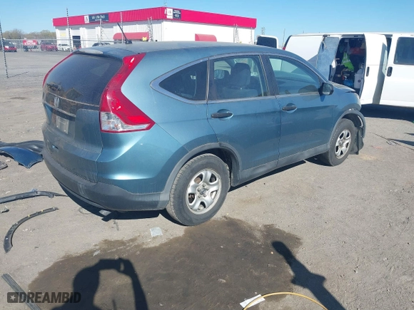 2014 Honda CR-V LX with VIN 2HKRM3H34EH508249, listed as a IAAI auction lot 41827471 with 219,581 mi miles. Bid and sale history available at carsss.com. Image 4.
