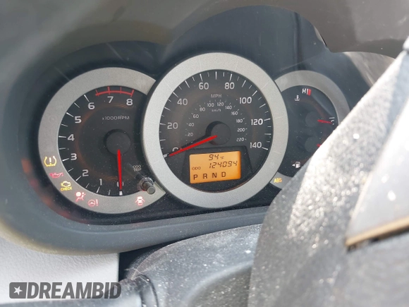2012 Toyota RAV4 with VIN 2T3BF4DV9CW236750, listed as a IAAI auction lot 42593212 with 124,094 mi miles and . Bid and sale history available at DreamBid. Image 7.