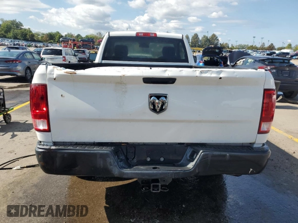 2016 Ram 1500 Tradesman z VIN 3C6JR6DG6GG209776, wystawiony jako Copart lot #72992604 z przebiegiem 56 753 mil mil oraz Szkoda całkowita • Salvage title. Historia ofert i sprzedaży dostępna na DreamBid. Obrazek 6.