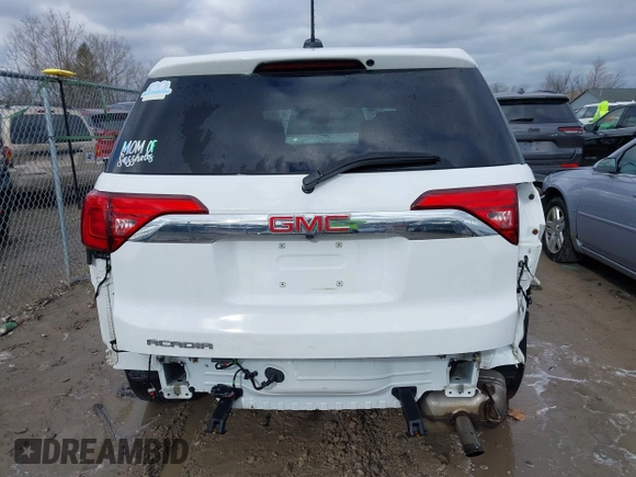 2019 GMC Acadia SLE with VIN 1GKKNKLA9KZ233226, listed as a IAAI auction lot 41836478 with 53,794 mi miles. Bid and sale history available at carsss.com. Image 17.