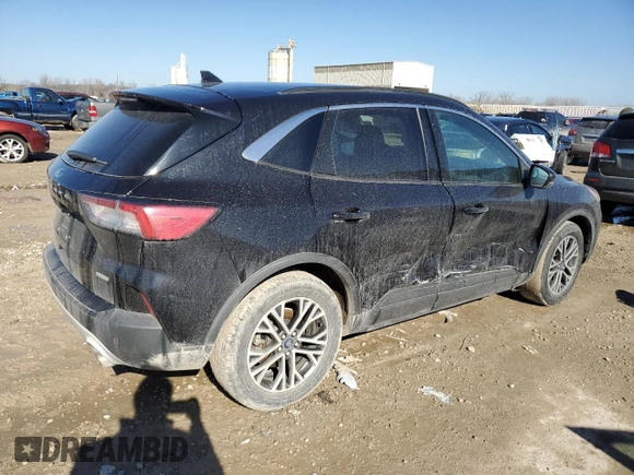 2020 Ford Escape SEL with VIN 1FMCU0H61LUA14783, listed as a Copart auction lot 44220445 with 67,177 mi miles and Salvage Title. Bid and sale history available at carsss.com. Image 3.