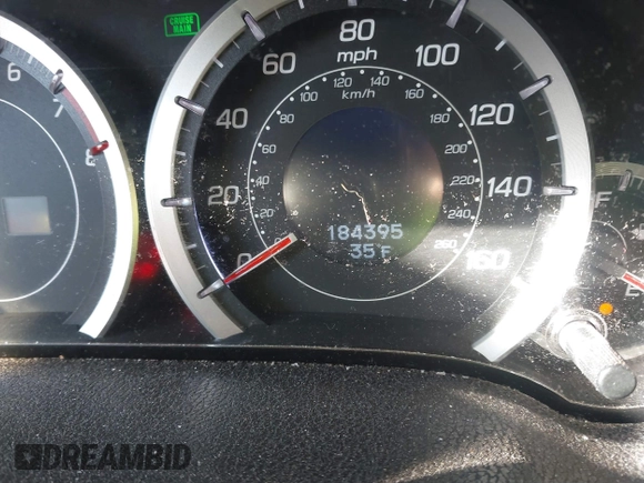 2013 Acura TSX Technology z VIN JH4CU2F68DC012070, wystawiony jako IAAI lot #41280175 z przebiegiem 184 395 mil mil oraz . Historia ofert i sprzedaży dostępna na DreamBid. Obrazek 7.