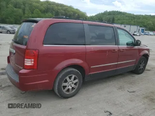 2010 Chrysler Town & Country Touring Plus with VIN 2A4RR8D18AR442282, listed as a Copart auction lot 51805924 with 172,704 mi miles and Salvage Title. Bid and sale history available at DreamBid. Image 3.
