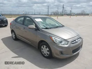 2014 Hyundai Accent GLS with VIN KMHCT4AE4EU615913, listed as a IAAI auction lot 41780724 with 1 mi miles. Bid and sale history available at carsss.com. Image 1.