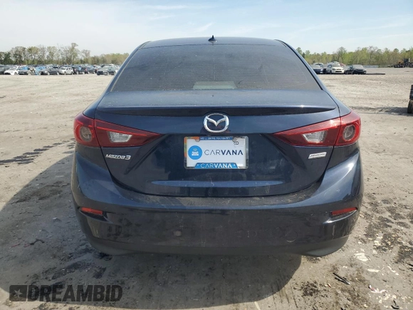 2018 Mazda 3 Touring with VIN 3MZBN1V36JM276942, listed as a Copart auction lot 53270775 with 65,822 mi miles and Salvage Title. Bid and sale history available at DreamBid. Image 6.
