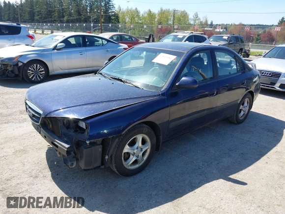 2003 Hyundai Elantra GLS z VIN KMHDN45D93U648323, wystawiony jako IAAI lot #42023382 z przebiegiem 213 540 mil mil oraz . Historia ofert i sprzedaży dostępna na DreamBid. Obrazek 2.